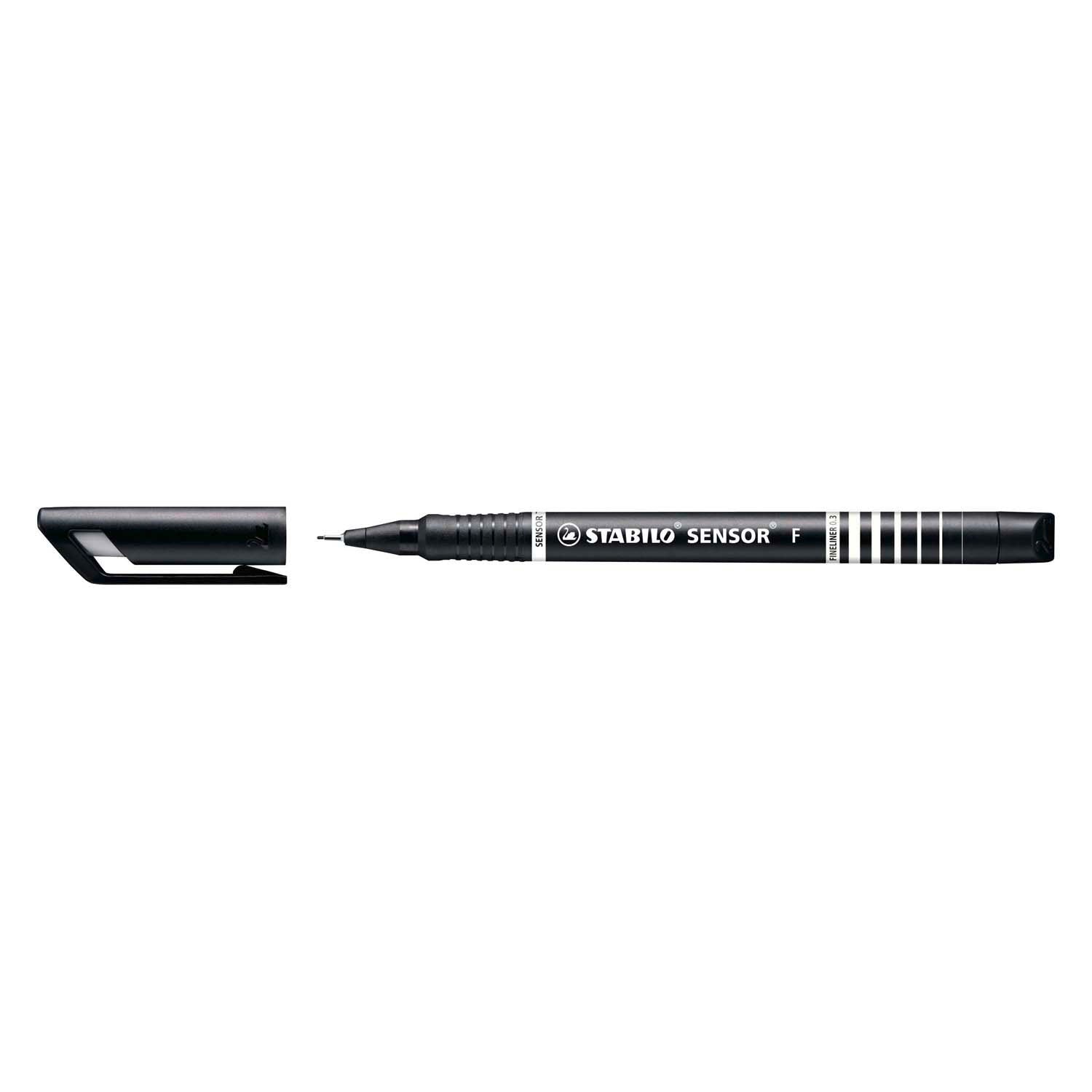 Stabilo Sensor Fineliners, 4 stuks.
