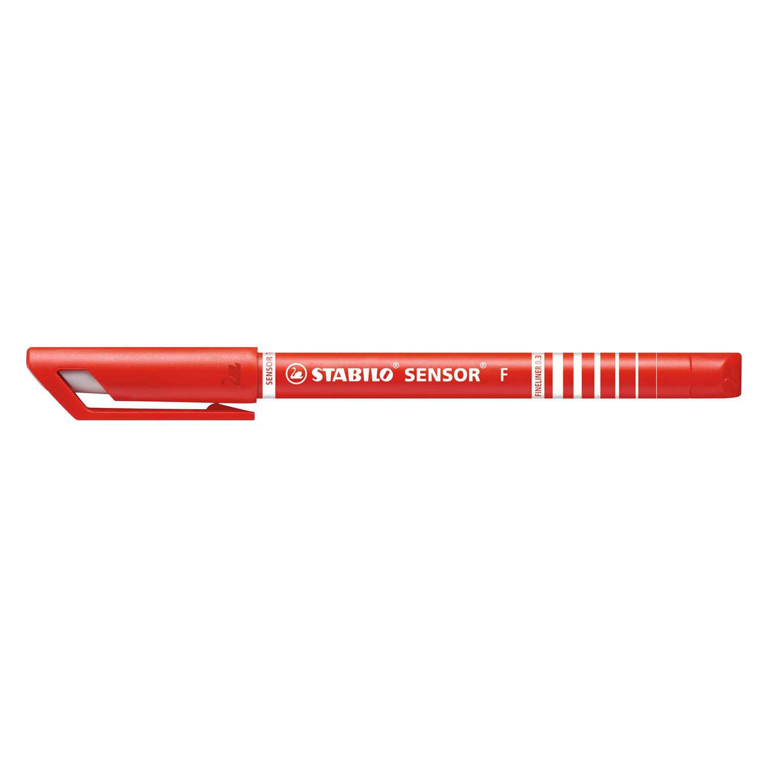 Stabilo Sensor Fineliners, 4 stuks.