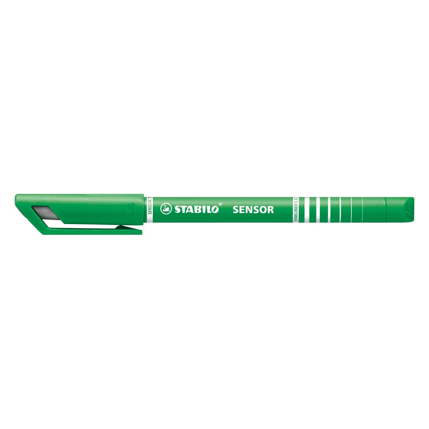 Stabilo Sensor Fineliners, 4 stuks.