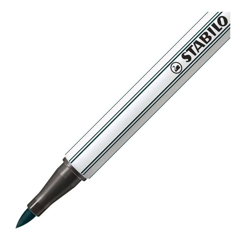 Stabilo Pen 68 Penseel 63 Aarde Groen