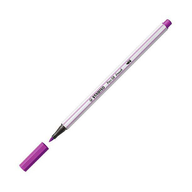 STABILO Pen 68 Penseel 58 - Lila