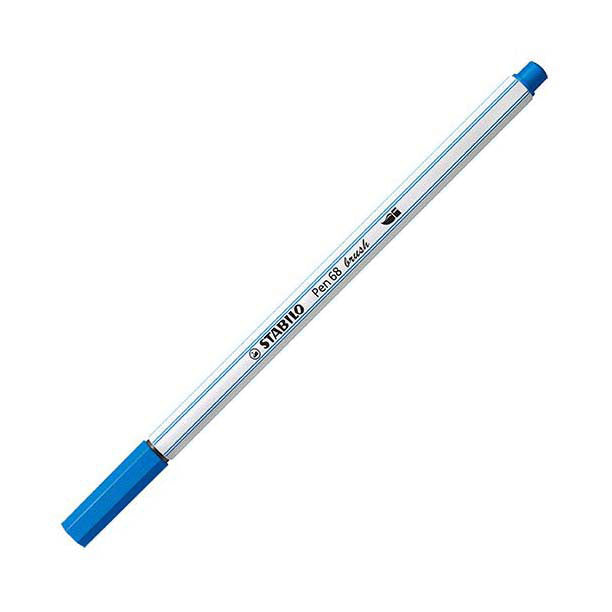 STABILO Pen 68 Penseel 41 - Donkerblauw