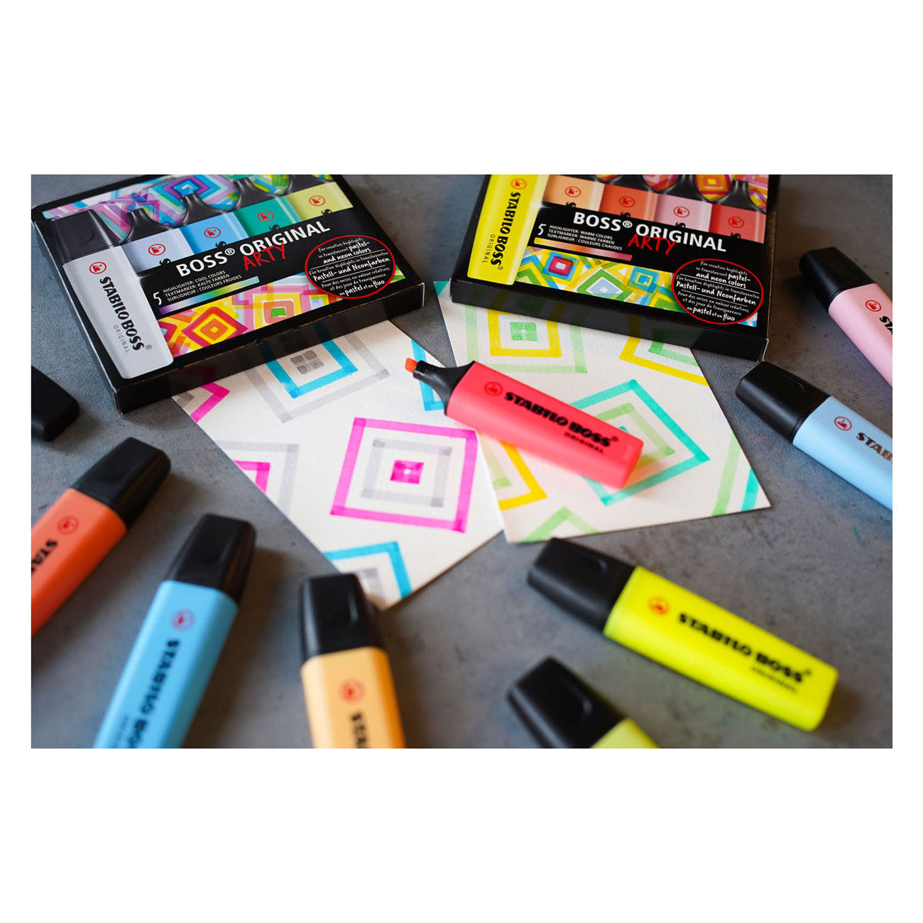 Stabilo BOSS Original Arty Bureauset, 23st.