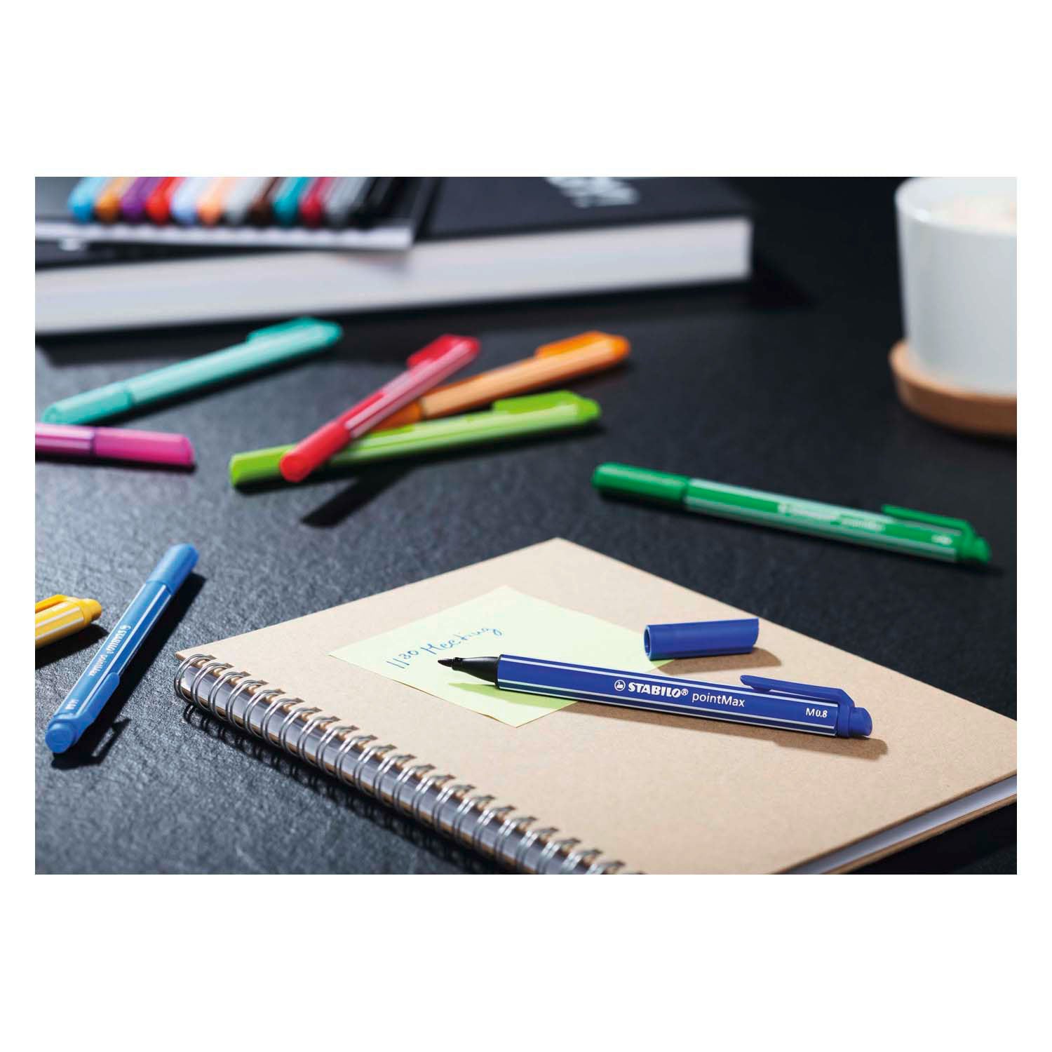 STABILO PointMax Fineliners ARTY, 42st.