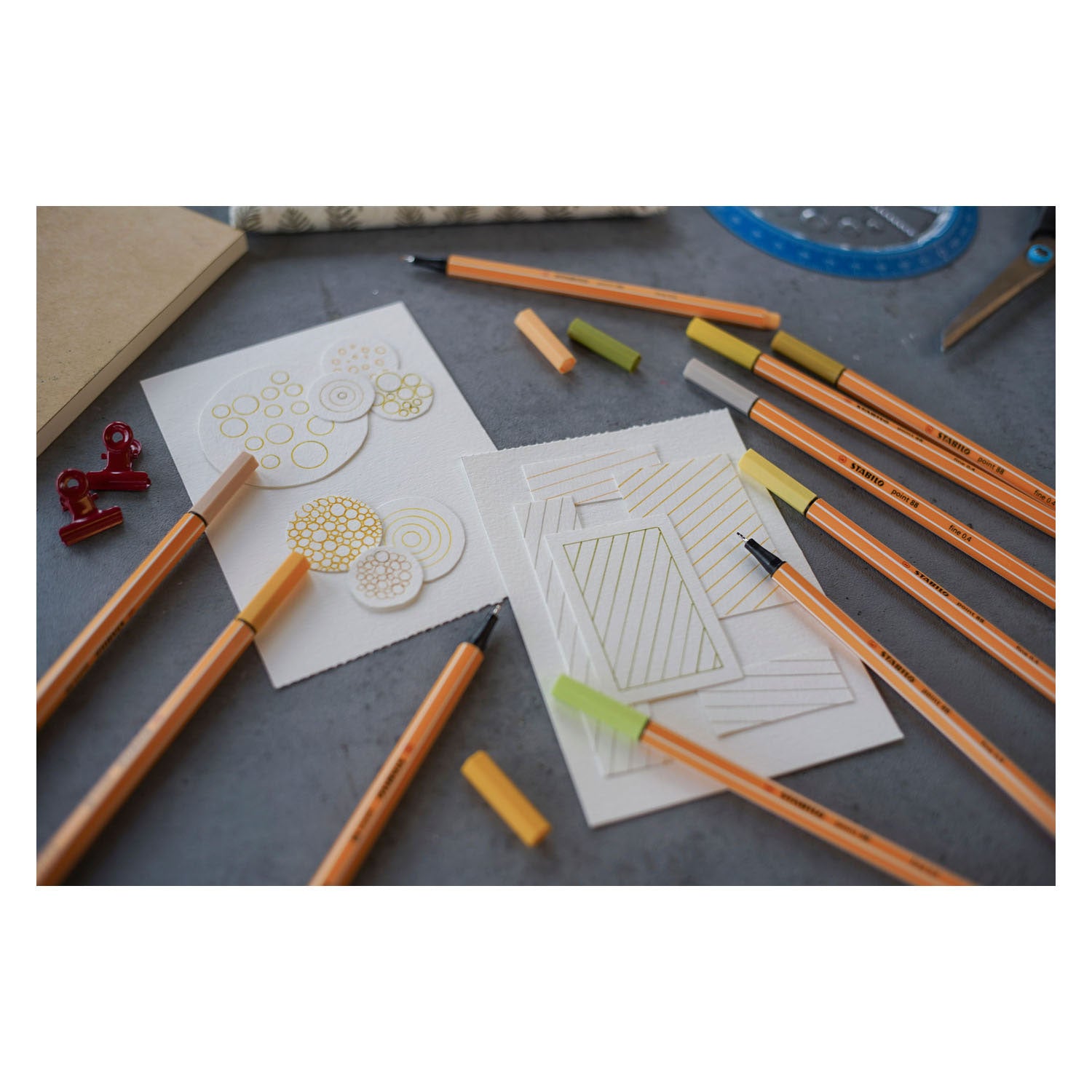 Stabilo STABILO Set ARTY Viltstiften 68 88 36 stuks