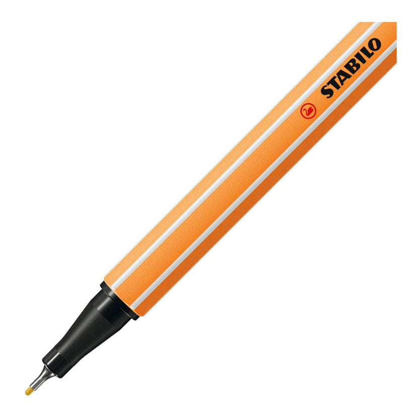 Stabilo point 88 - fineliner - arty - metalen set met 66 stuks