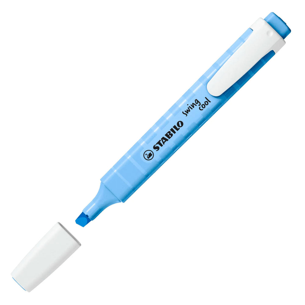 Stabilo swing cool pastel markeerstift - breezy blue