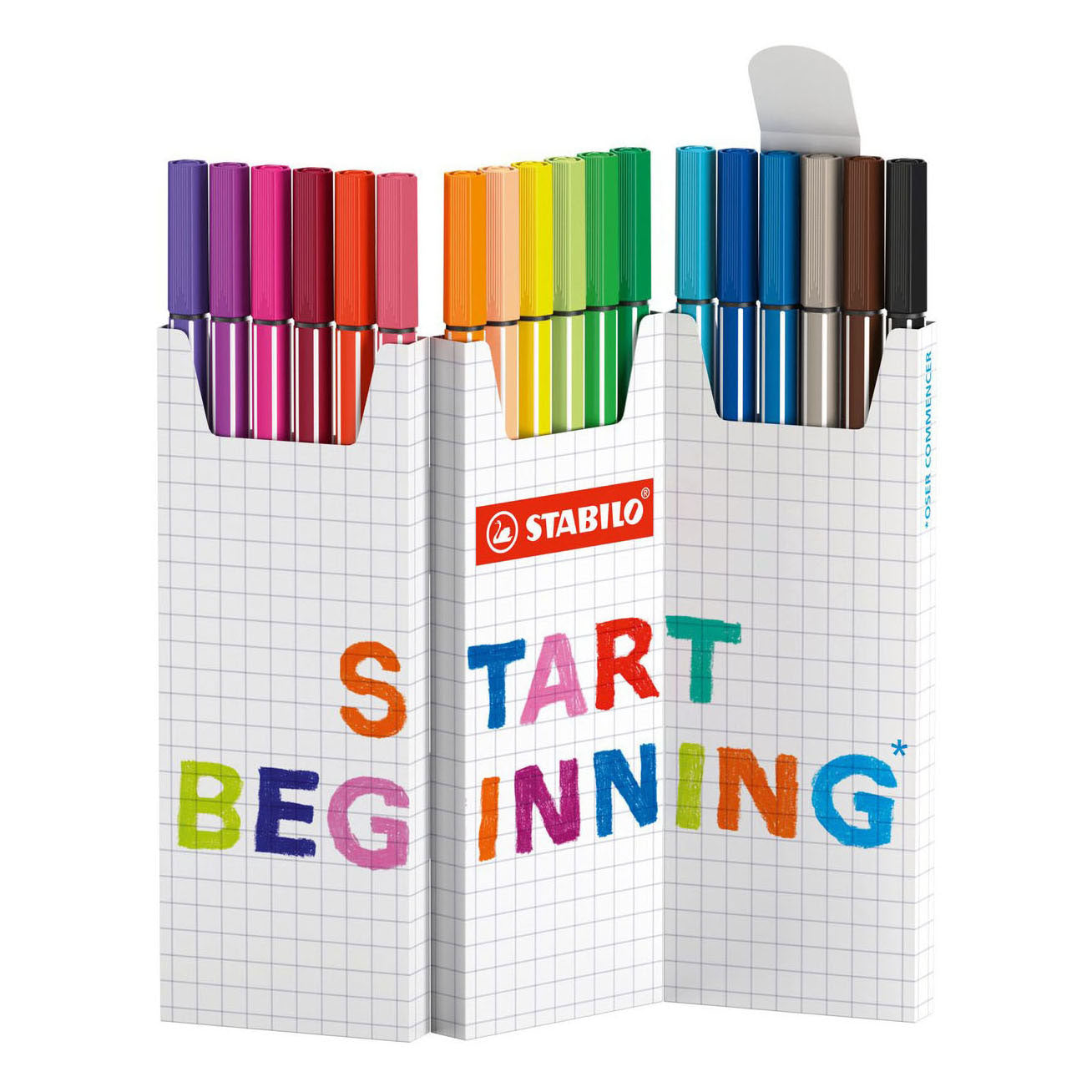 Stabilo pen 68 bureauset vanaf 18 stuks