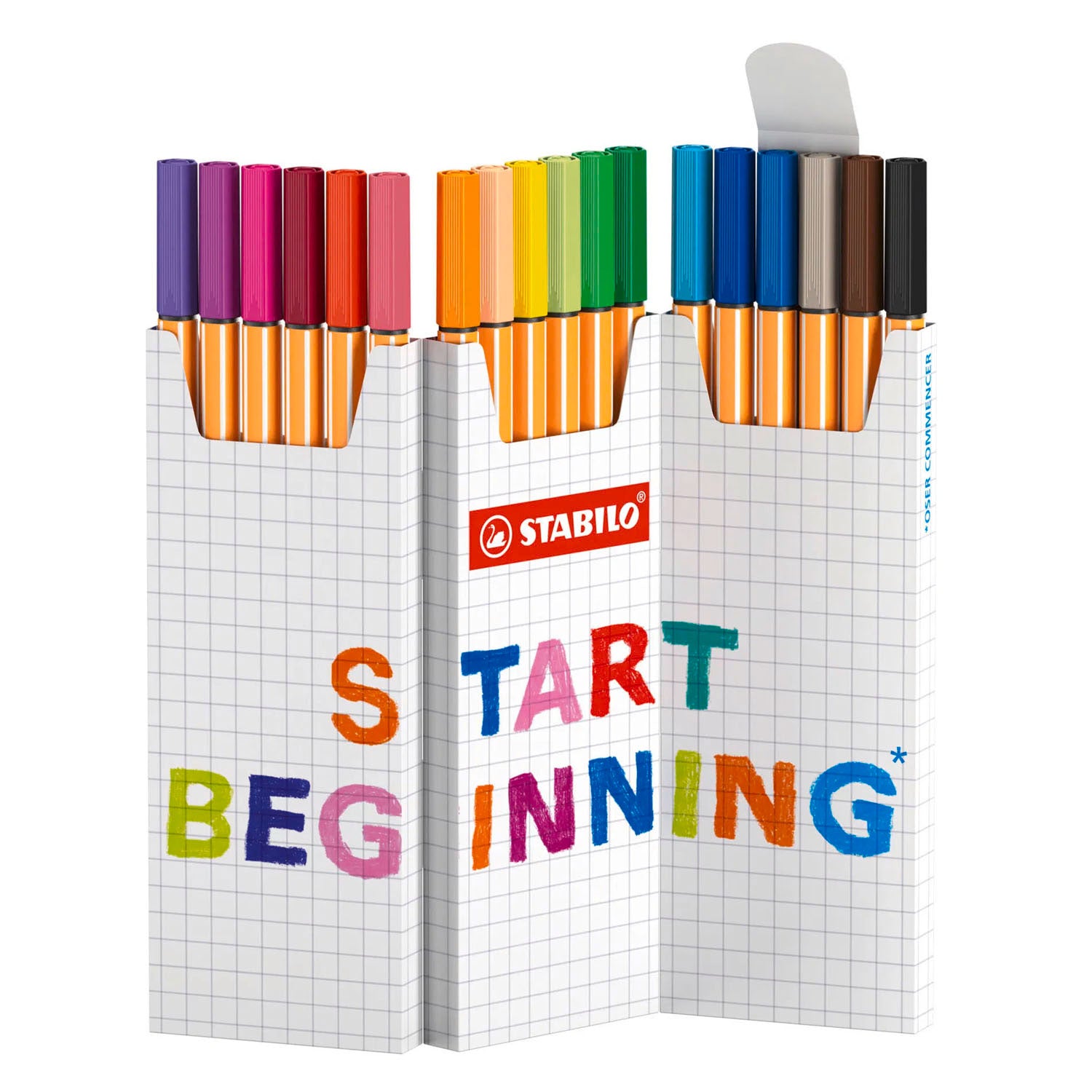 Stabilo point 88 bureauset start vanaf 18 stuks