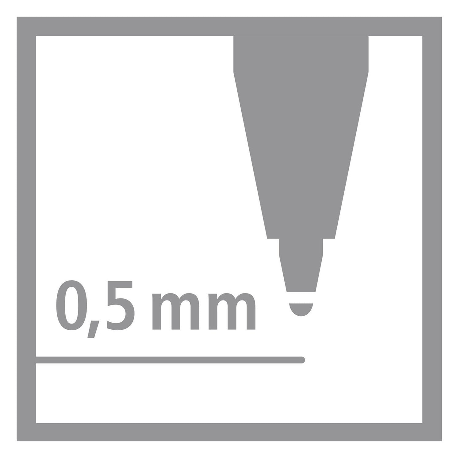 Stabilo worker colorful rollerpen - 4dlg.