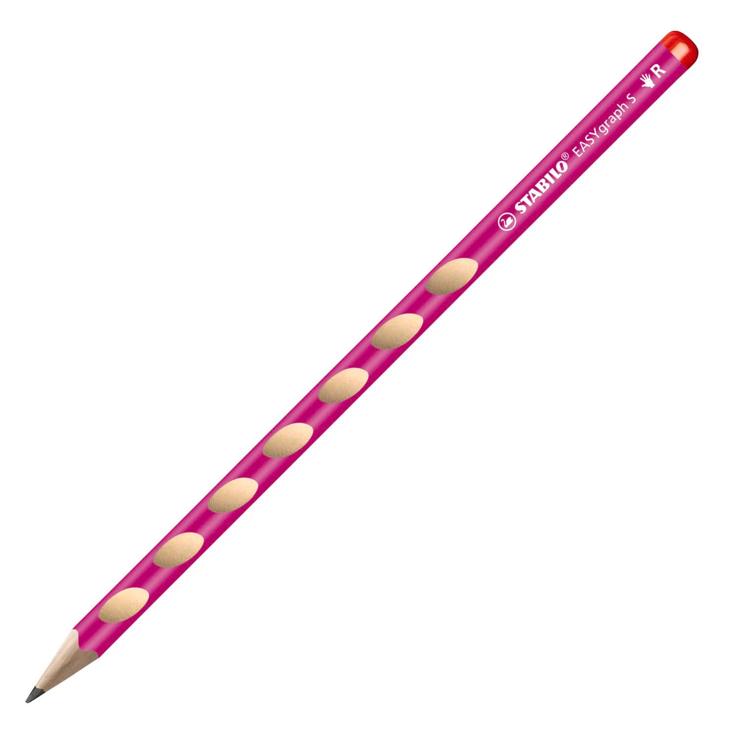 Stabilo easygraph s hb rechtshandig grafietpotlood - roze