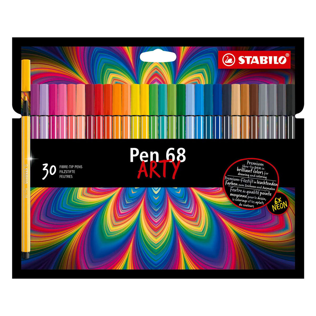 Stabilo pen 68 arty viltstiften - 30dlg.