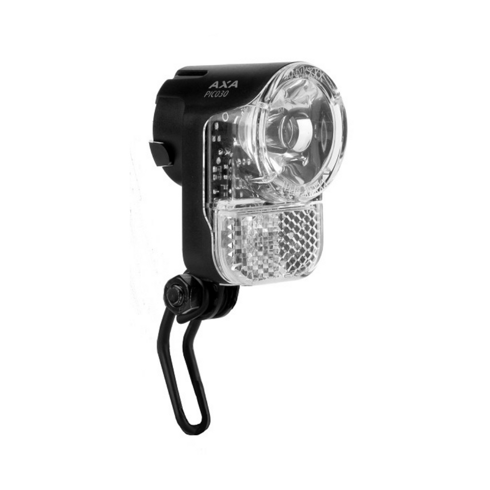 Phare Axa Pico 30 Switch. 30lx interrupteur marche arrêt. pour dynamo et 6V E-Bike (paquet suspendu)