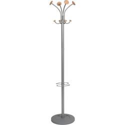 Abi kapstok stily alba hout plastic stevige voet parapluhouder