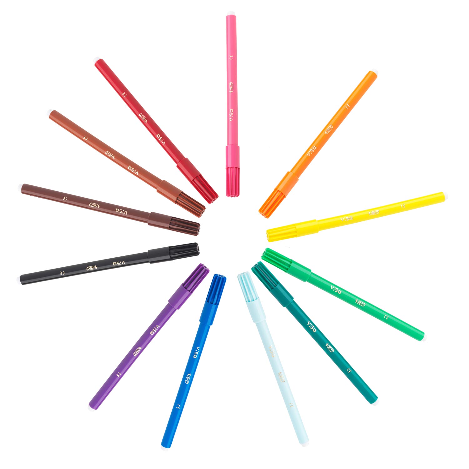 Bic kindervisum, 12st.