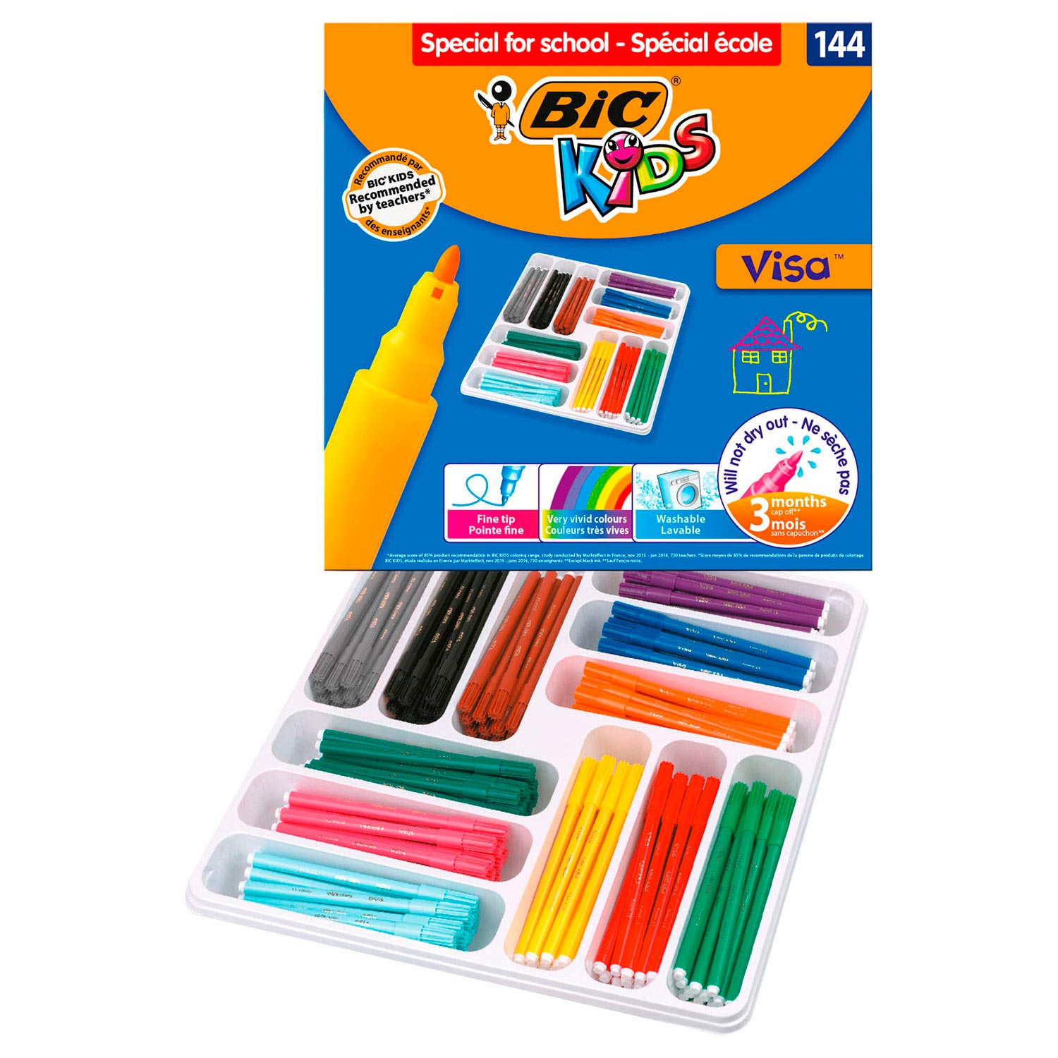 Bic kindervisum, 144st.