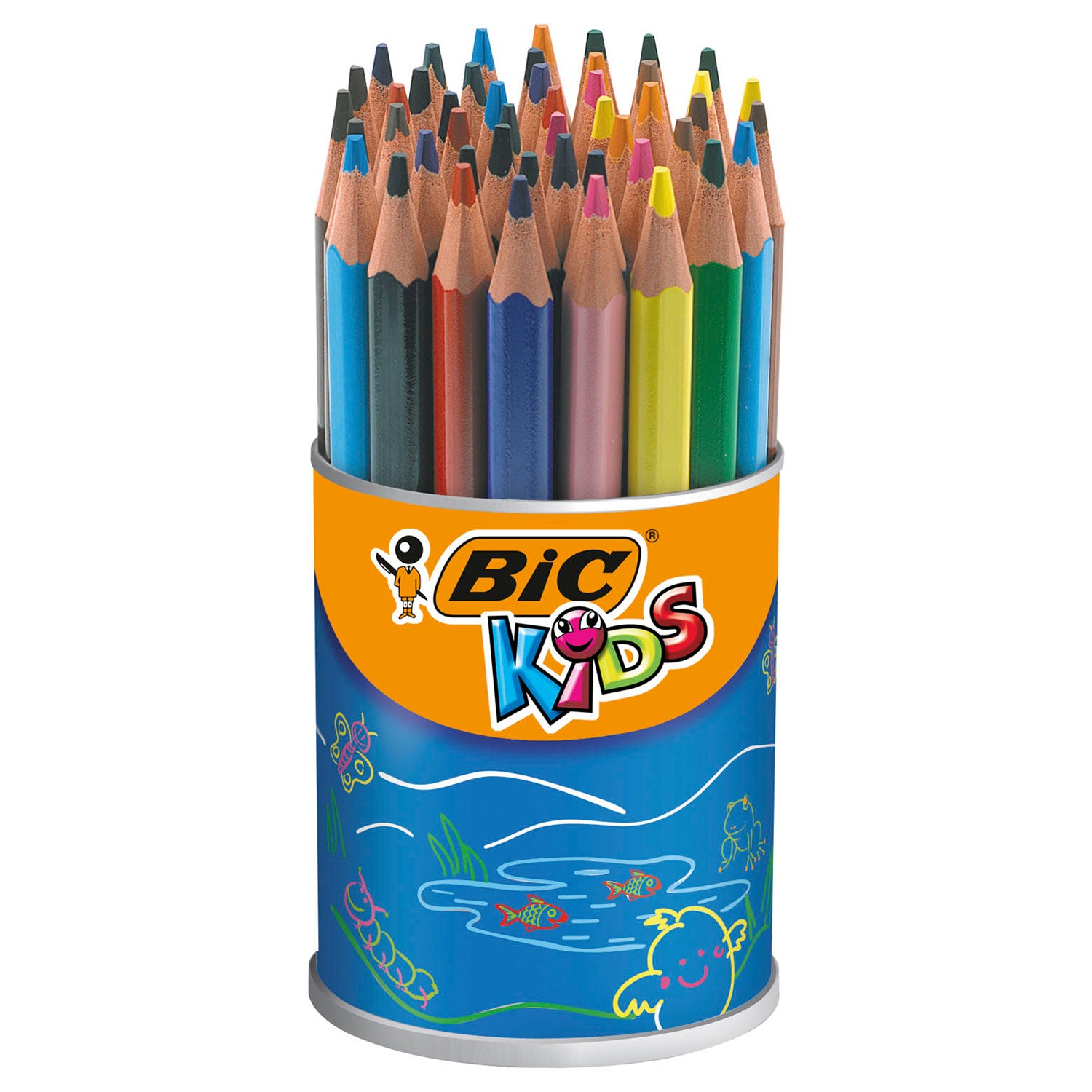 Bic kids ecolutions evolutiedriehoek, 48st.