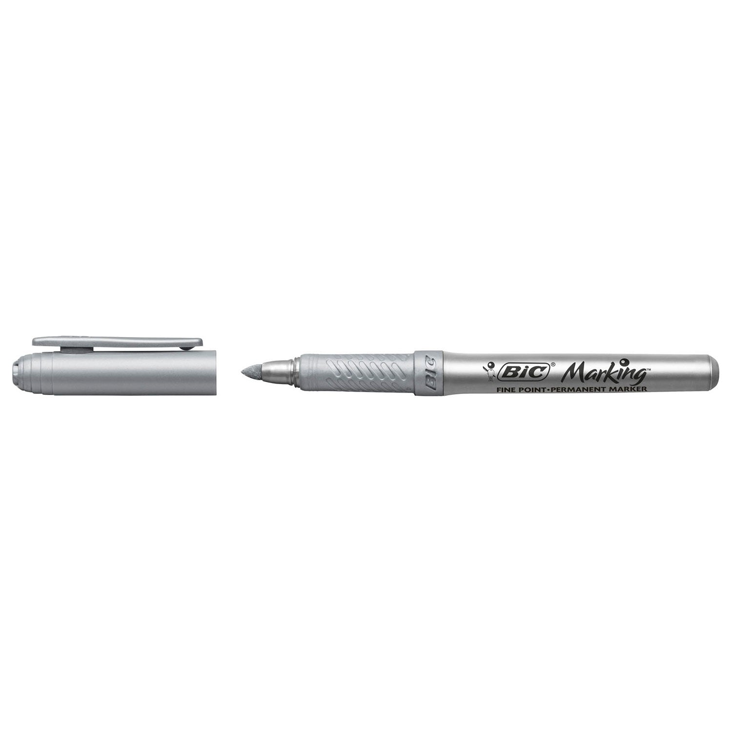 Bic permanente marker goud en zilver
