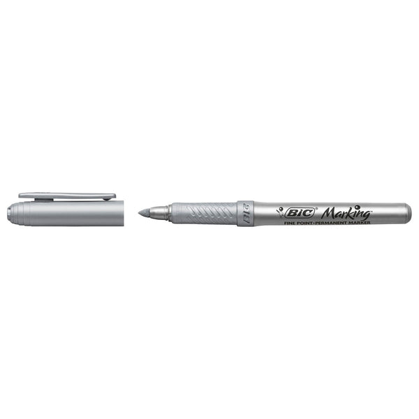 Bic permanent marker gold and silver