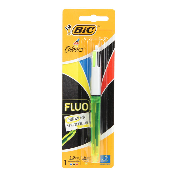 BIC 4 Colours Fluo Pen