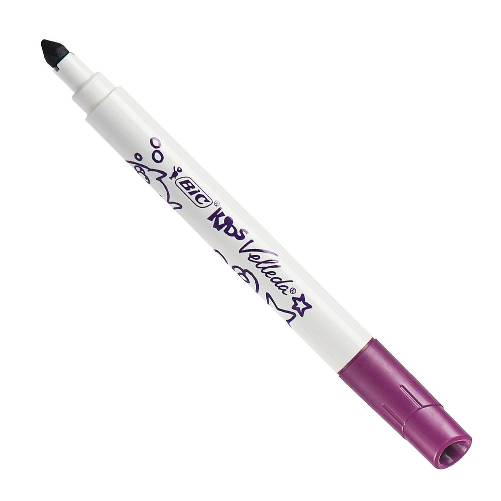 Bic velleda whiteboardstiften voor kinderen, 6 stuks.