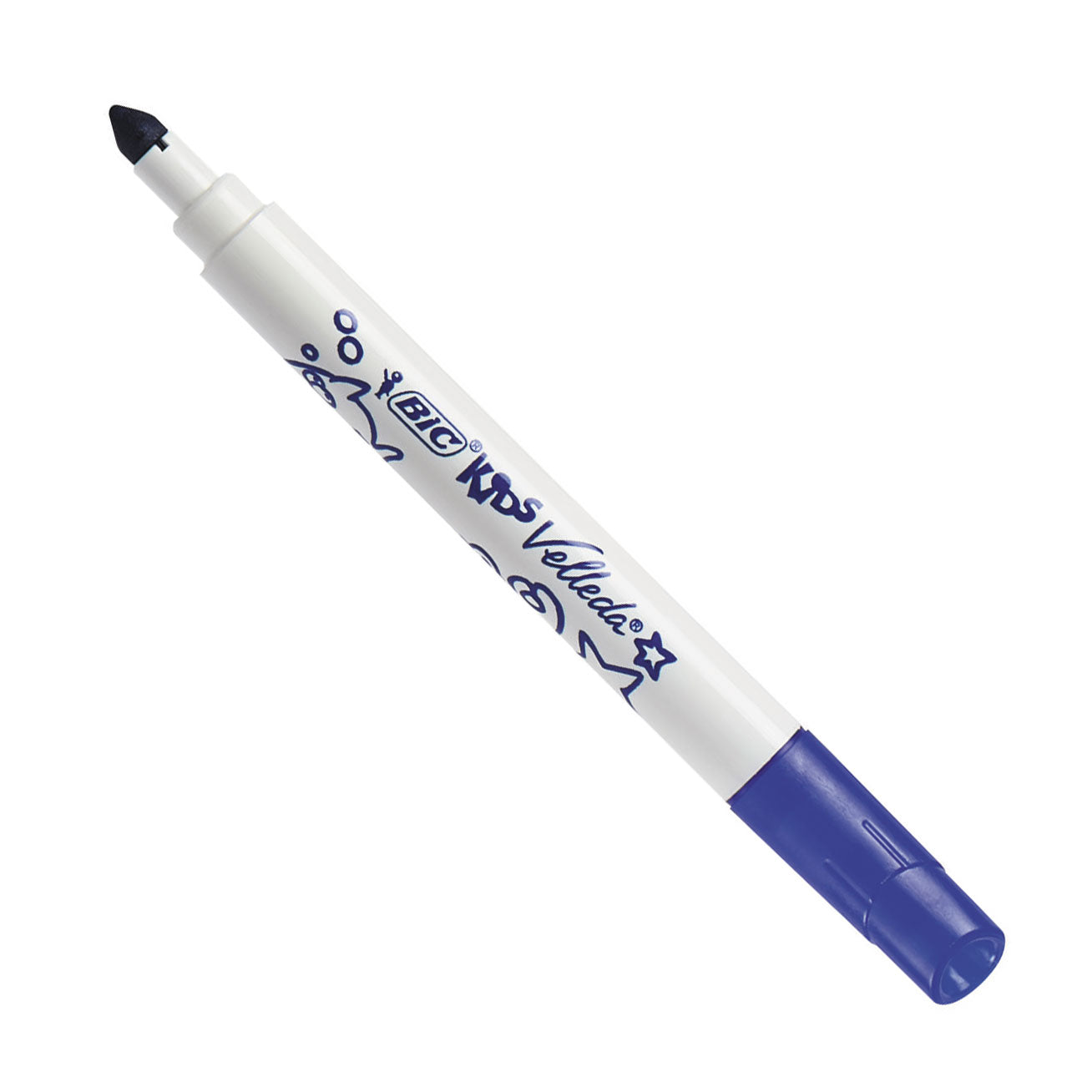Bic velleda whiteboardstiften voor kinderen, 6 stuks.