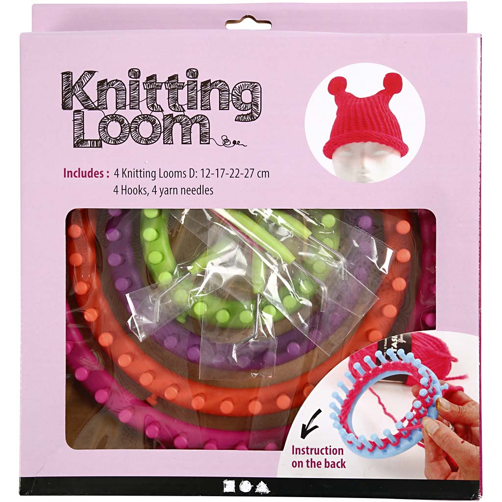 Creativ company https: www.cchobby.nl knitting-loom-d-12-17-22-27-cm-1-set
