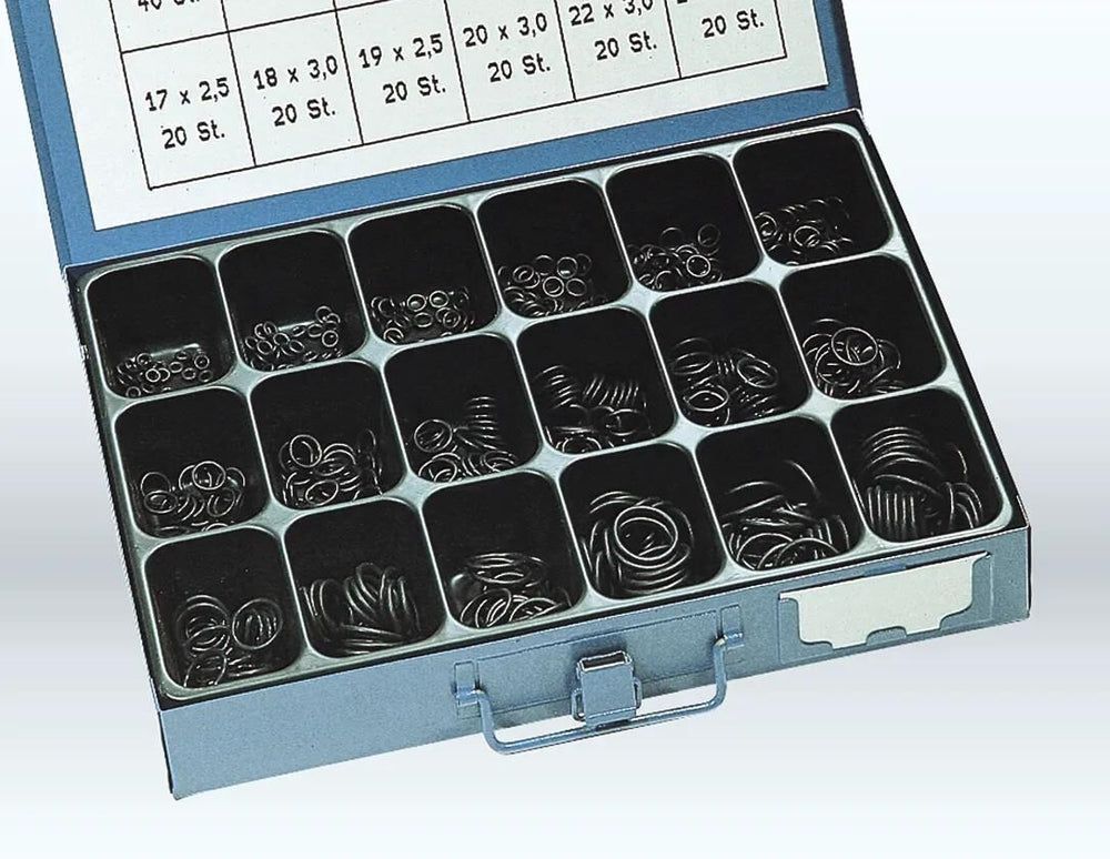 Dresselhaus dichtringsortiment assorted o-rings 700 pcs. m3 to m24 perbunan