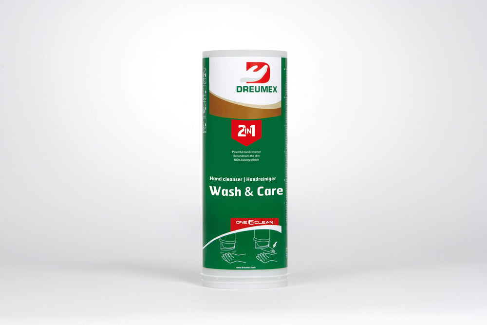Dreumex wasverzorging handreiniger handzeep 3 liter one2clean patroon