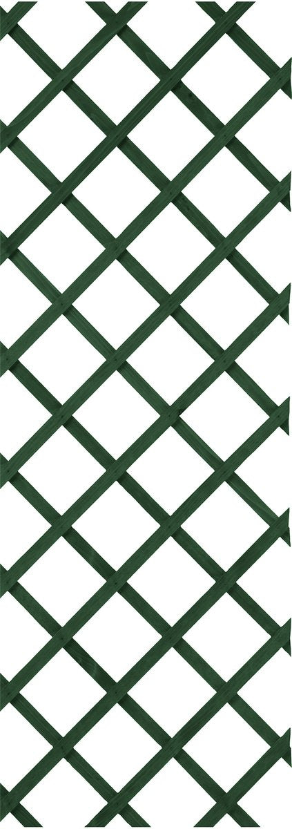 Natuur tuinlatwerk 50x150 cm hout groen