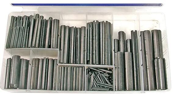Sw stahl hohlspannstiftsortiment s8054 sort. hollow dowel pins sw steel