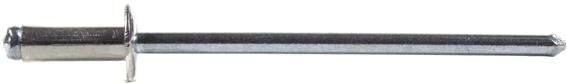 Gesipa blindklinknagel bliend rivets.5mm mt alu pack.flat round head