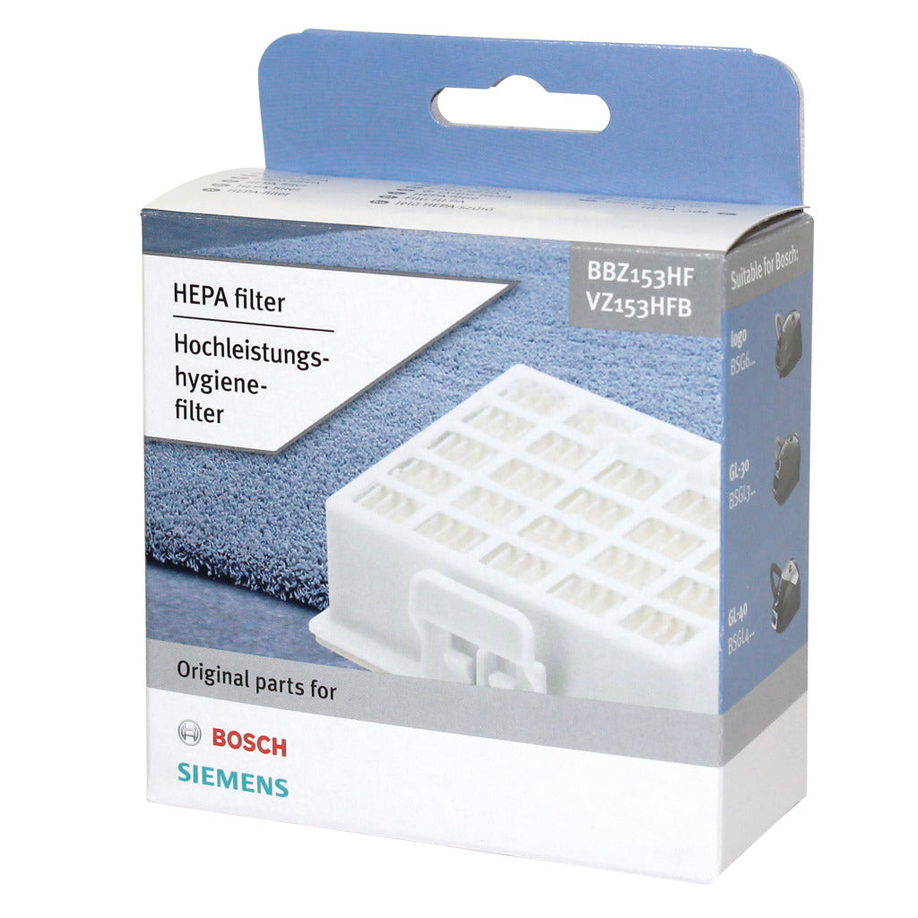 Bosch bbz153hf hepa-filter voor bsgl3 bsg 6