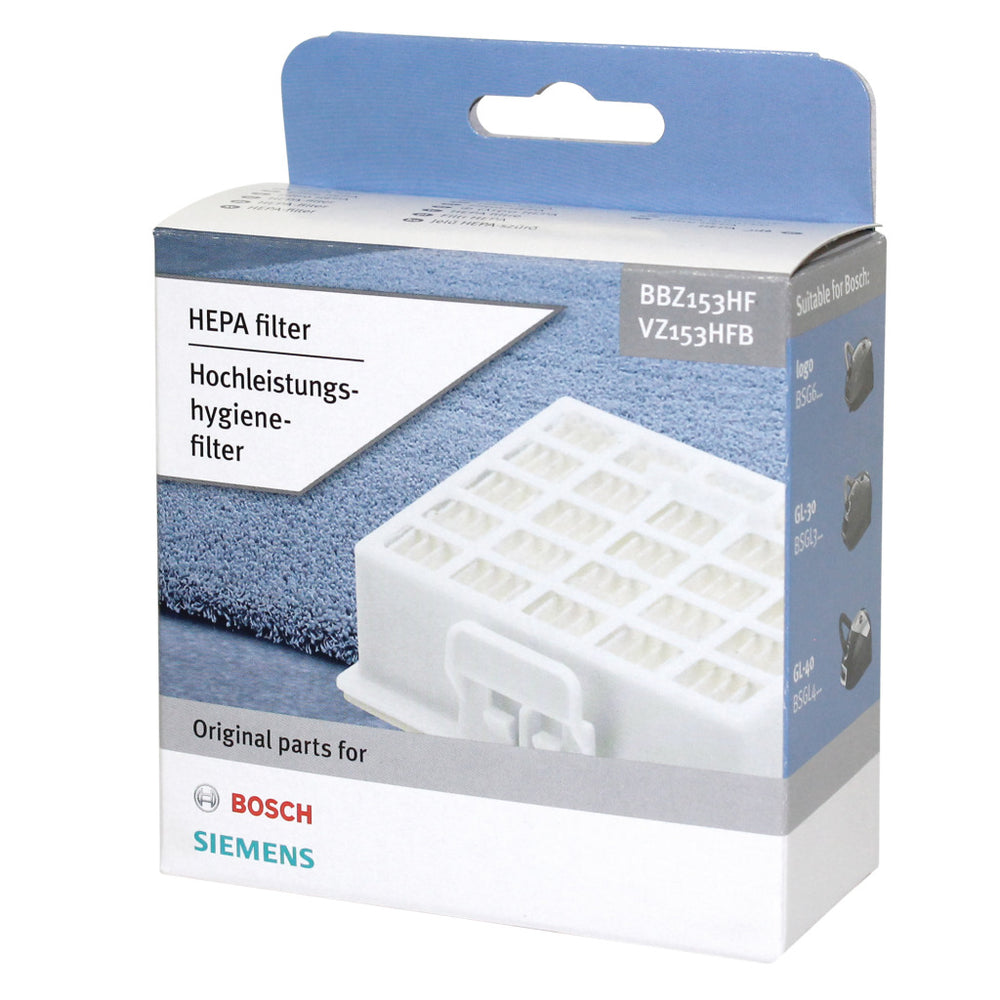 Bosch bbz153hf hepa-filter voor bsgl3 bsg 6