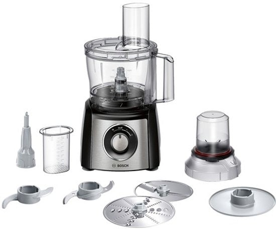 Bosch mcm3401m keukenmachine 800w zwart RVS