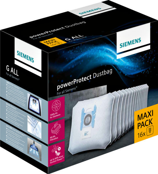 Siemens protect stofzak, 16 stuks
