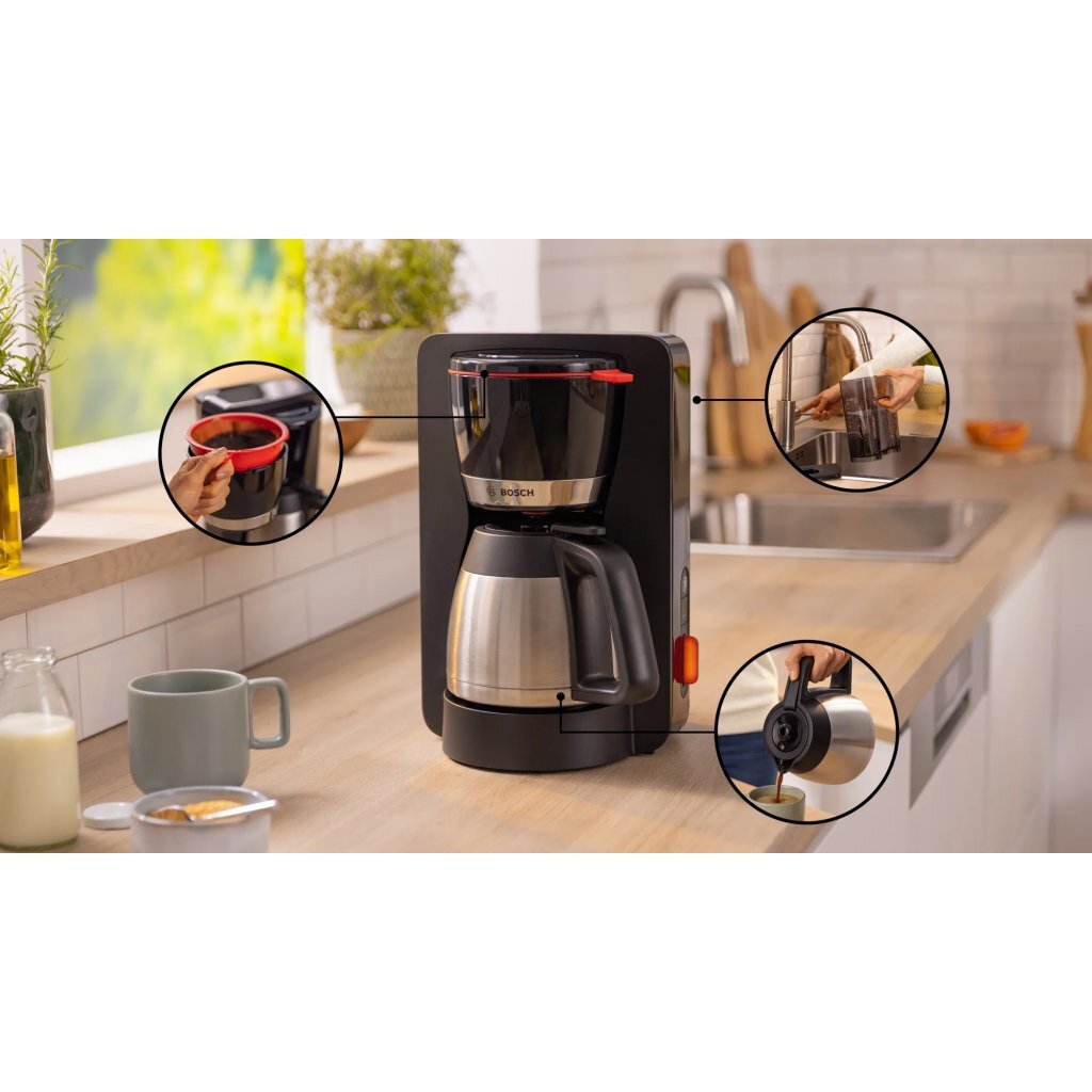 Bosch tka6m273 mymoment koffiemachine zwart