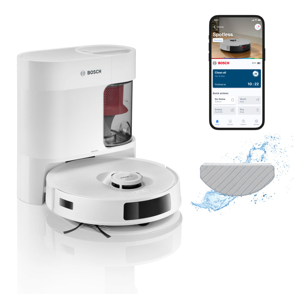 Bosch bcrd2w robotstofzuiger wit