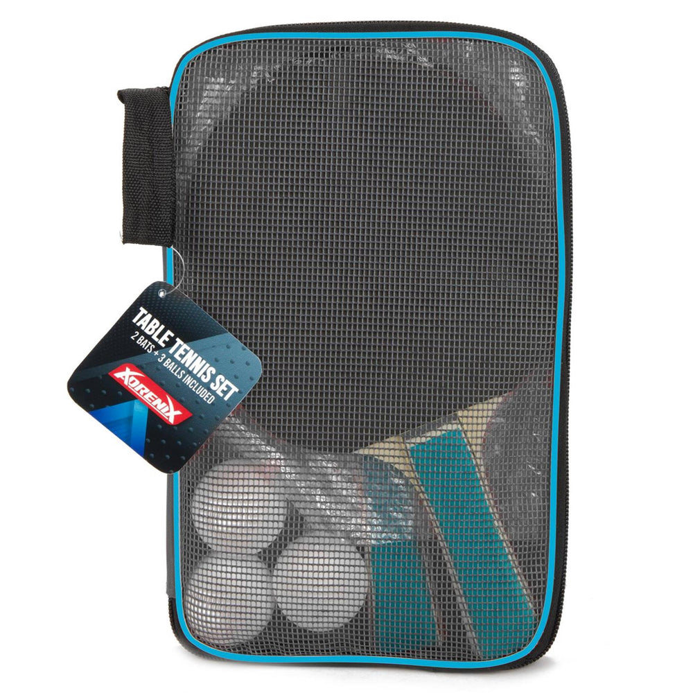 Toi-toys toi toys tafeltennisset 2x batje en 3x bal in tas