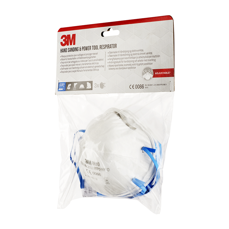 3m 1061820 - stofmasker 8810c3n 3st | 3 stuks