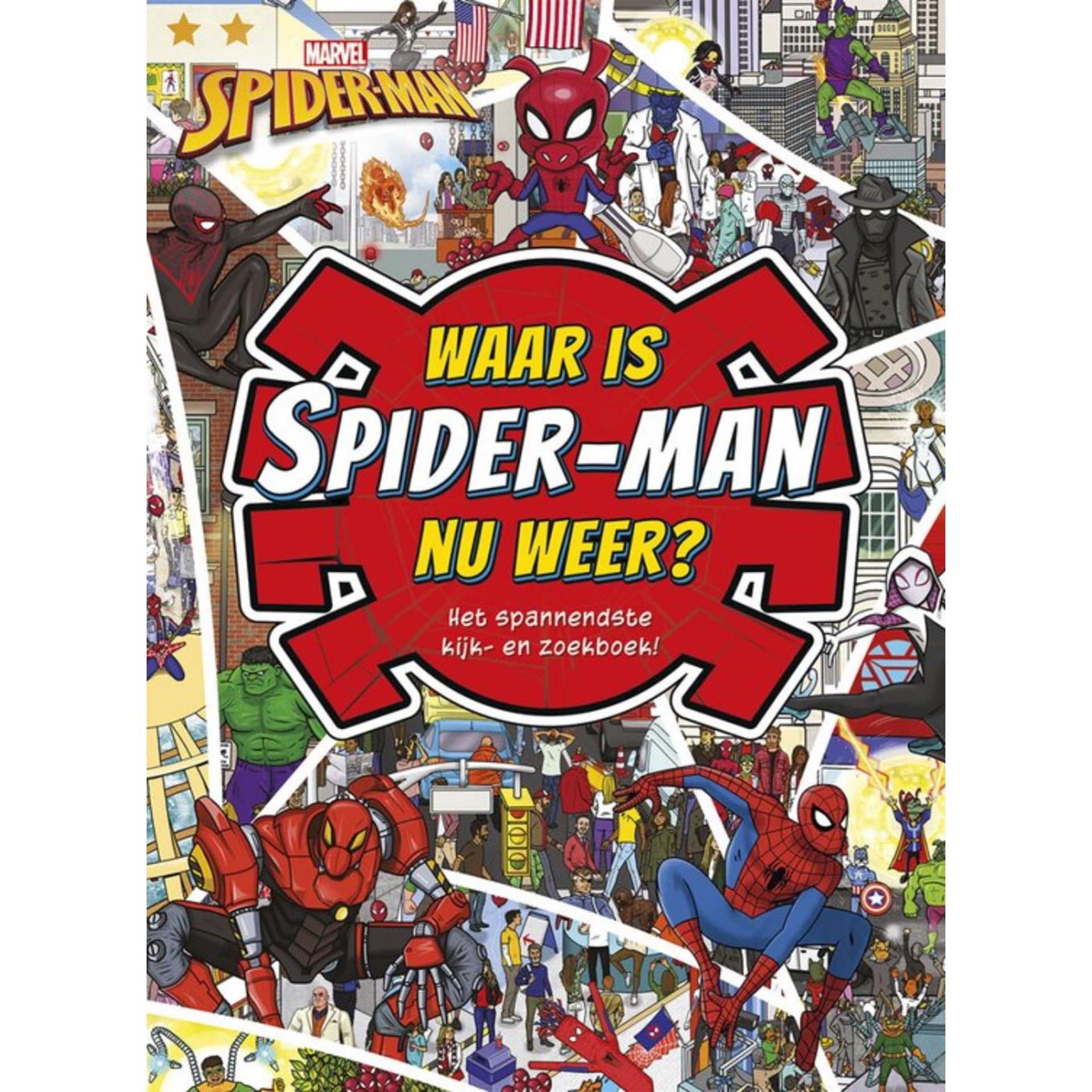 Deltas waar is spider-man nu weer? zoekboek