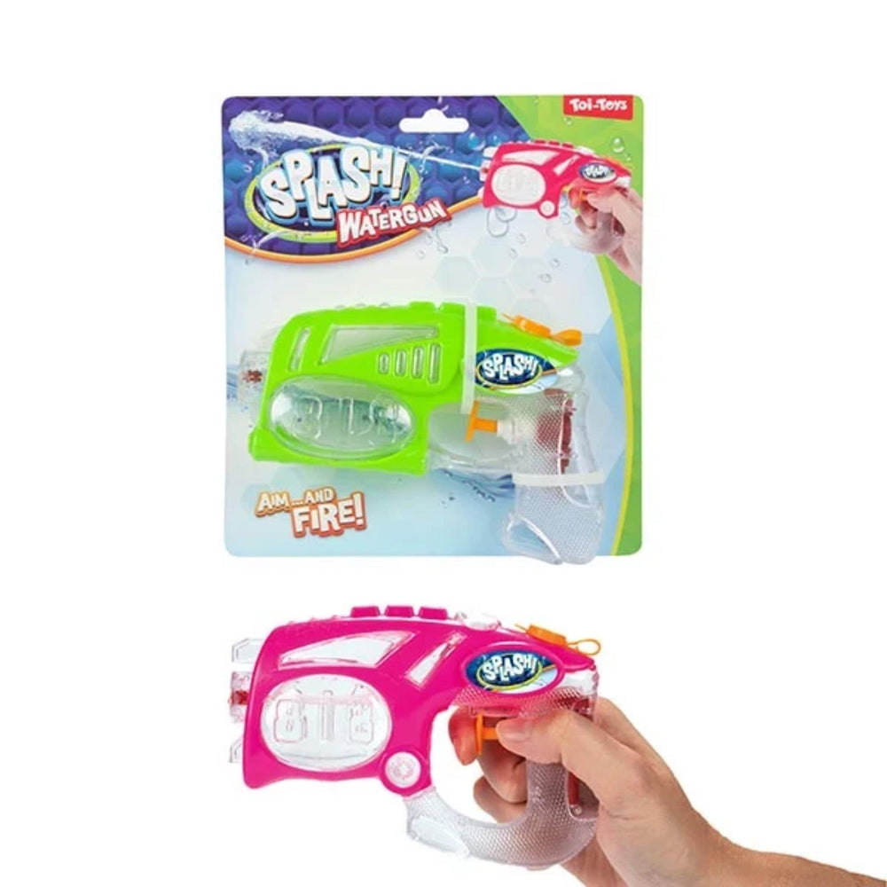 Splash waterpistool klein neon