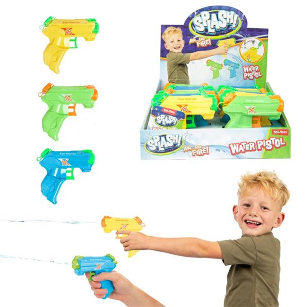 Toi-toys toi toys splash mini waterpistool star shot 3 assorti