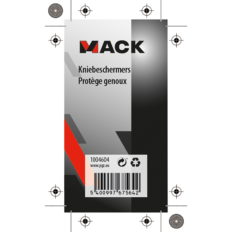 Mack 1004604 - 1 paar kniebeschermers | 5 stuks