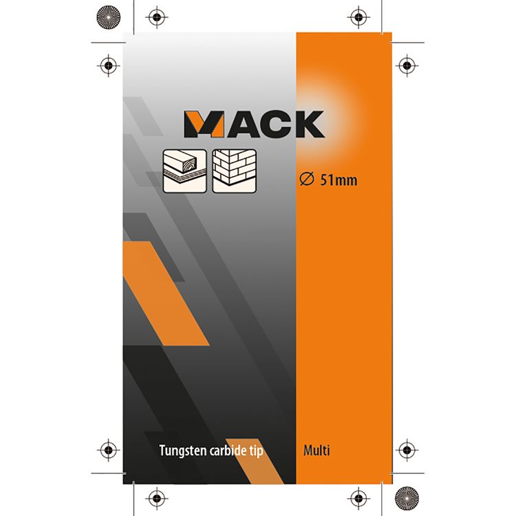 Mack 1018346 - gatzaag multi tct 51mm | 1 stuks