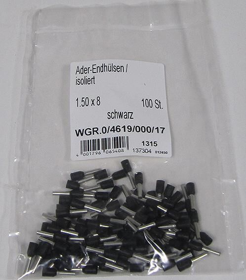 Dresselhaus adereindhuls insulated wire end sleeve 1.5 mm