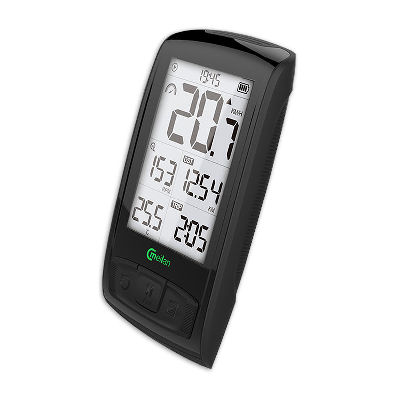 Fietscomputer Snelheid cadans M4 Blade