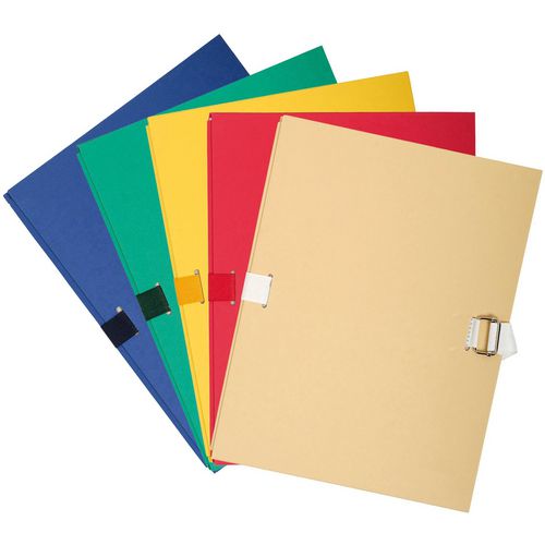 Groeimap exacompta 2230000e karton a4 24x32cm gekleurd