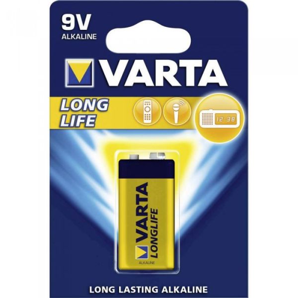 Pile VARTA Longlife Alkaline LR61 - 9V