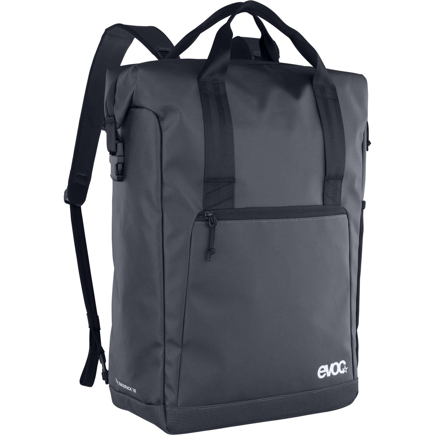 Evoc - tote backpack carbon grey - black 18l